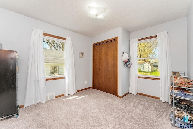 409 Boxelder St, Valley Springs, SD 57068 - carpeted bedroom featuring visible vents, baseboards, and a closet