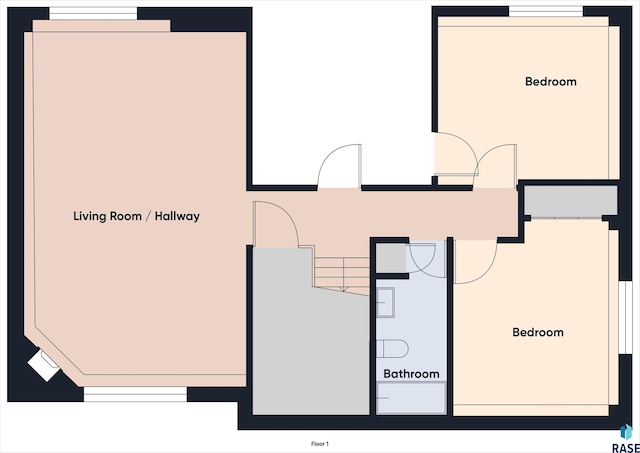 301 W Hackberry St, Brandon, SD 57005 - floor plan