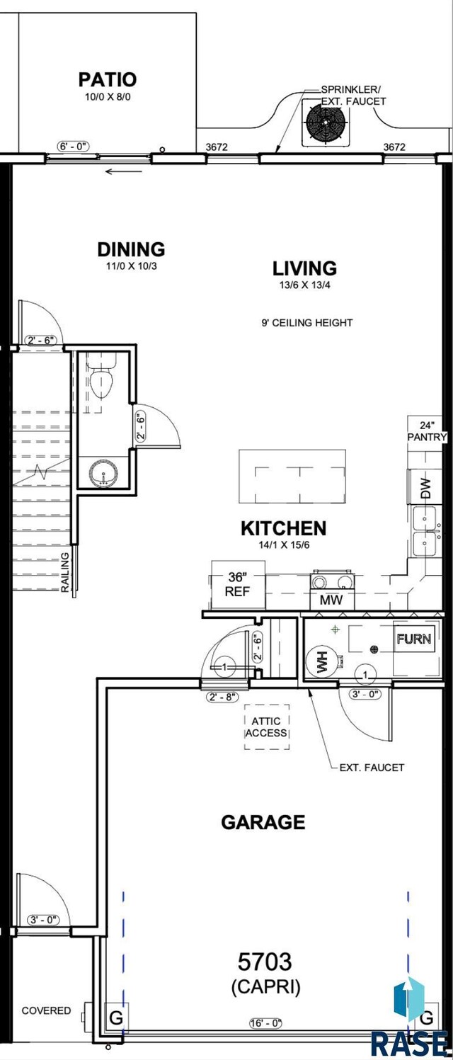5705 E Avett Pl, Sioux Falls, SD 57108 - plan