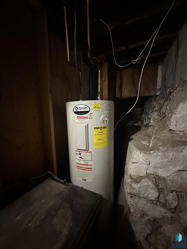 utilities featuring water heater