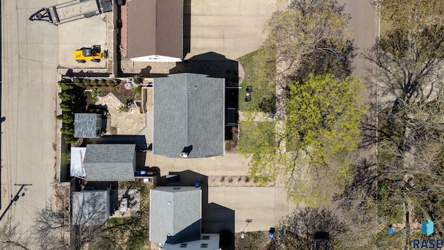 drone / aerial view
