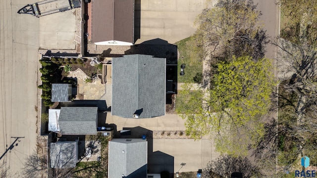 drone / aerial view