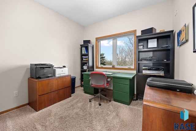 47604 255th St, Garretson, SD 57030 - office with baseboards and light colored carpet