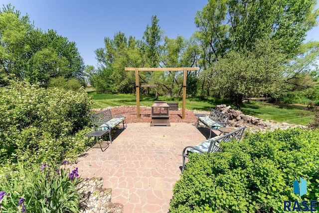 47604 255th St, Garretson, SD 57030 - view of patio
