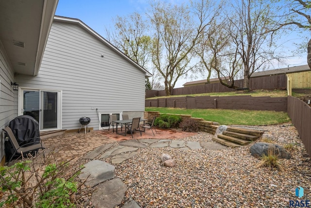 5215 E Belmont St, Sioux Falls, SD 57110 - view of patio featuring a fenced backyard