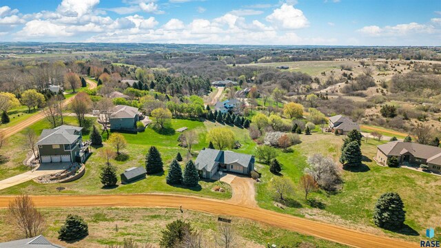 birds eye view of property featuring a residential view