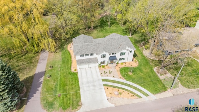 aerial view
