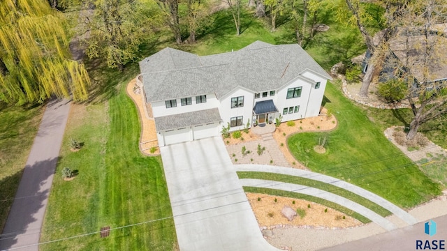 drone / aerial view