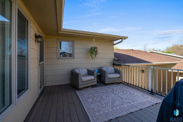 4108 E 23rd St, Sioux Falls, SD 57103 - view of wooden terrace