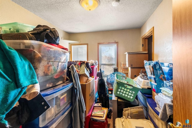 view of storage room