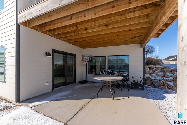 112 N Harvest Hill Cir, Sioux Falls, SD 57110 - view of patio / terrace featuring outdoor dining area