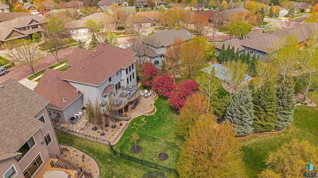 5604 S Jersey Tess Dr, Sioux Falls, SD 57108 - bird's eye view featuring a residential view