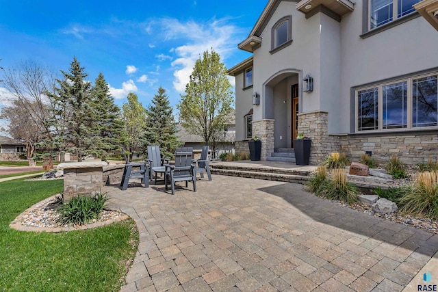 5604 S Jersey Tess Dr, Sioux Falls, SD 57108 - view of patio / terrace