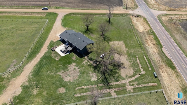 46902 284th St, Lennox, SD 57039 - aerial view with a rural view