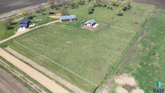 46902 284th St, Lennox, SD 57039 - drone / aerial view featuring a rural view