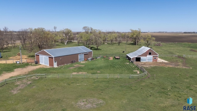 46902 284th St, Lennox, SD 57039 - drone / aerial view featuring a rural view