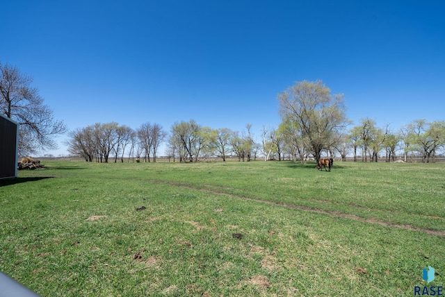 46902 284th St, Lennox, SD 57039 - view of yard with a rural view