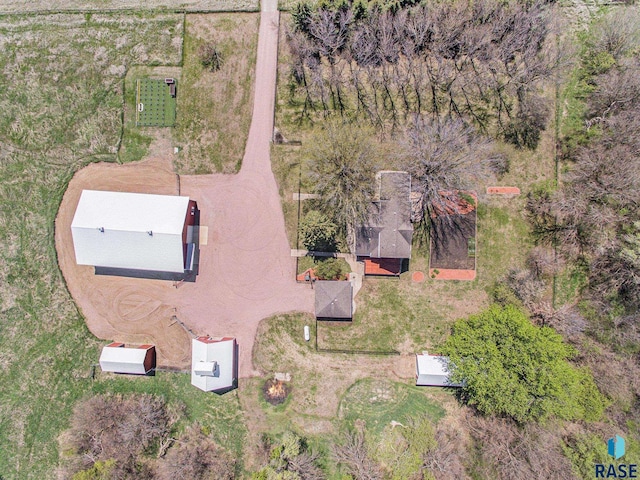 drone / aerial view