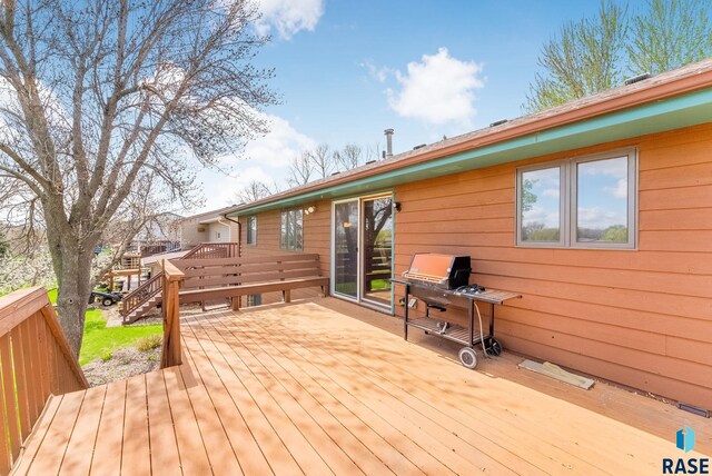view of deck