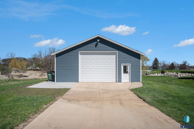 6601 Lenola Hts, Wentworth, SD 57075 - detached garage featuring driveway