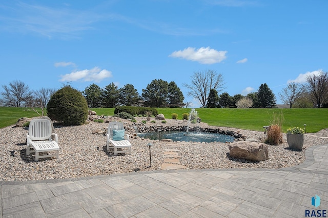 6601 Lenola Hts, Wentworth, SD 57075 - view of pool featuring a yard