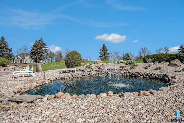 6601 Lenola Hts, Wentworth, SD 57075 - view of water feature featuring a garden pond