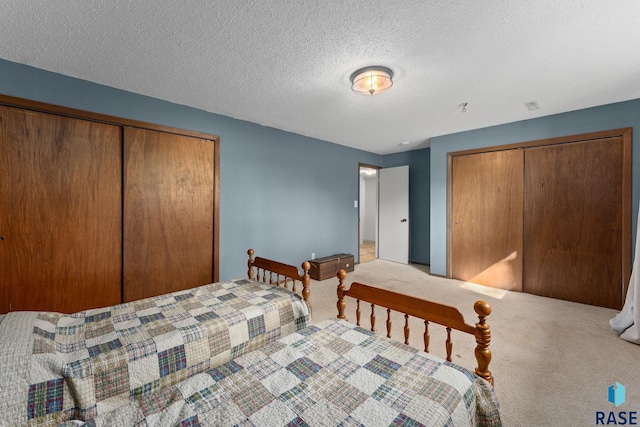 20395 Northgrove Loop, Brookings, SD 57006 - bedroom with carpet flooring and a textured ceiling