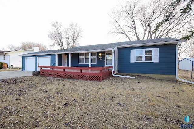 420 S Mary Ave, Tea, SD 57064 - ranch-style house with an attached garage and concrete driveway
