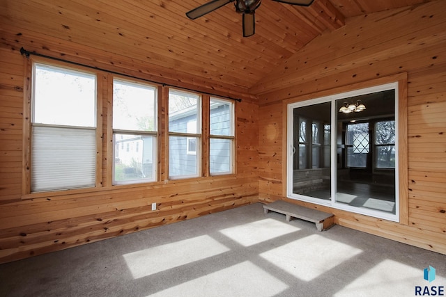 420 S Mary Ave, Tea, SD 57064 - unfurnished sunroom with healthy amount of natural light and lofted ceiling