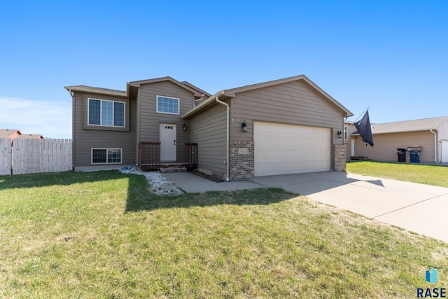 925 E Steep St, Tea, SD 57064 - view of front facade with an attached garage and concrete driveway