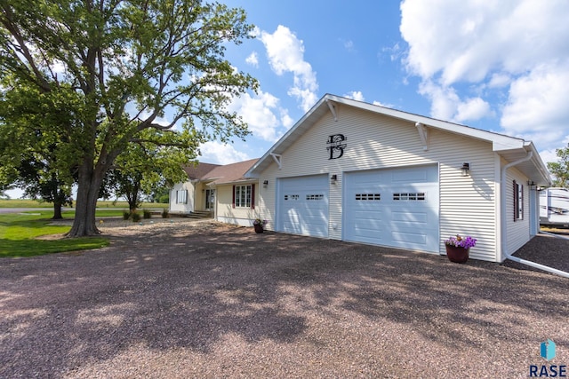 28262 472nd Ave, Worthing, SD 57077 - ranch-style house with an attached garage and driveway