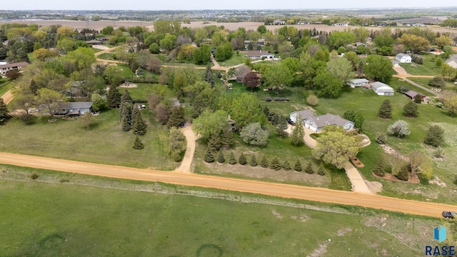 aerial overview of property's location