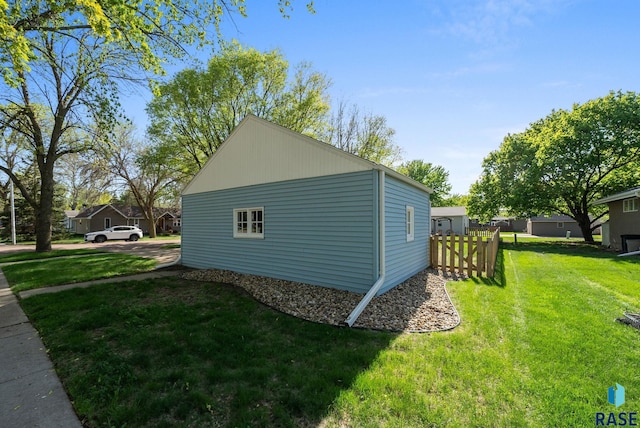 view of property exterior