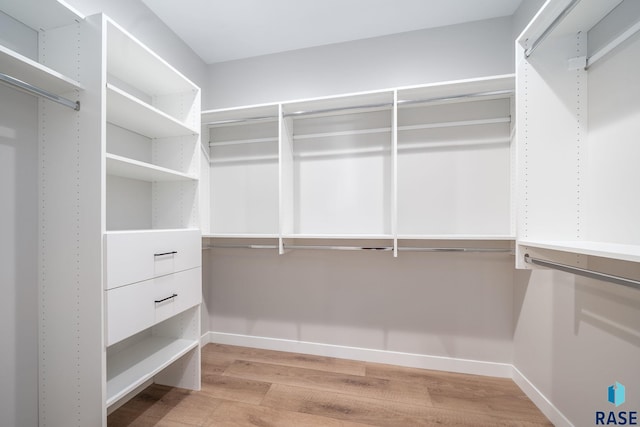 6609 E Corsair Dr, Sioux Falls, SD 57110 - spacious closet with light wood finished floors