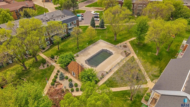 aerial view