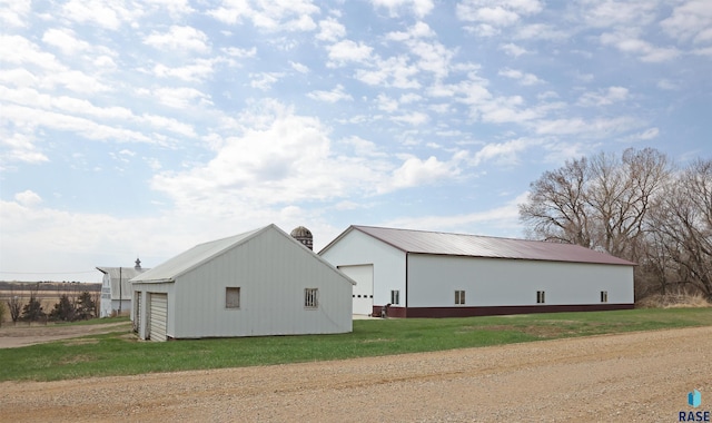 47743 233a St, Egan, SD 57024 - view of pole building with driveway