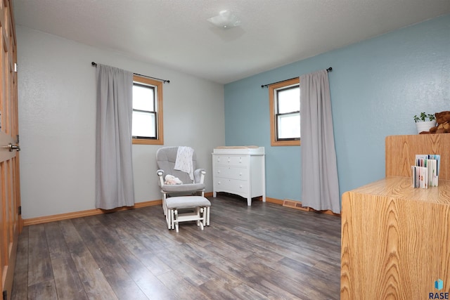 47743 233a St, Egan, SD 57024 - sitting room featuring wood finished floors and baseboards