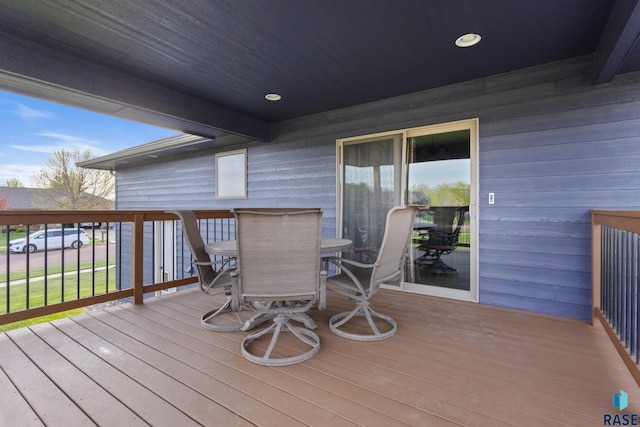2300 Carson Cir, Tea, SD 57064 - deck with outdoor dining space
