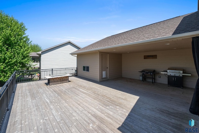 2305 N Ivy Rd, Tea, SD 57064 - deck with a grill