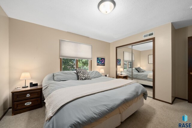 3600 S Gateway Blvd Unit 201, Sioux Falls, SD 57106 - bedroom featuring light colored carpet, a closet, and baseboards