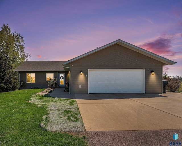 46370 237th St, Wentworth, SD 57075 - single story home featuring a front lawn and concrete driveway