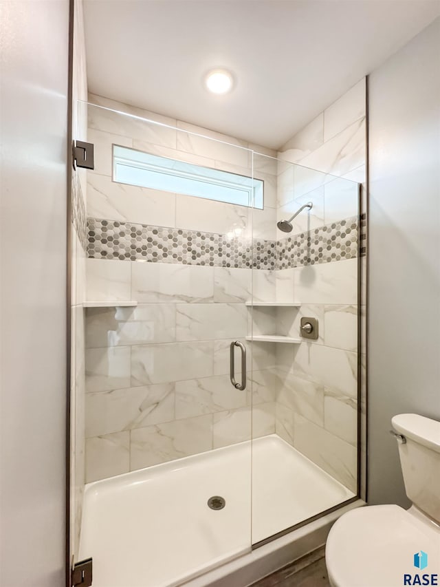 8612 W Dalton St, Sioux Falls, SD 57106 - full bathroom with toilet and a stall shower