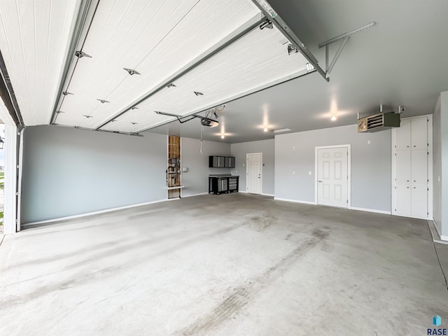 8612 W Dalton St, Sioux Falls, SD 57106 - garage with a garage door opener