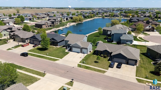 2320 N Ivy Rd, Tea, SD 57064 - aerial view of residential area featuring a nearby body of water