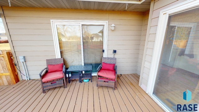 851 Regency Ct, Brookings, SD 57006 - view of wooden deck