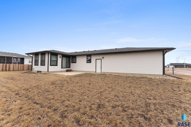 1335 Blue Ox St, Harrisburg, SD 57032 - rear view of house featuring a patio area