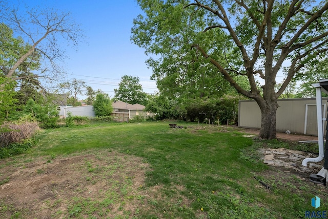 view of yard