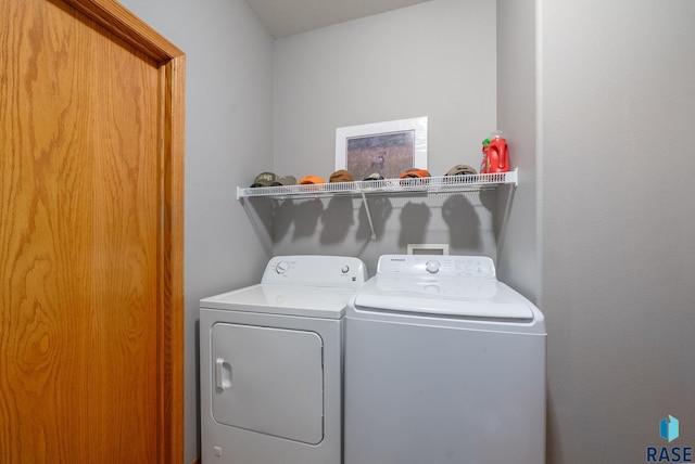 7200 S Hoffman Pl, Sioux Falls, SD 57108 - laundry room with separate washer and dryer
