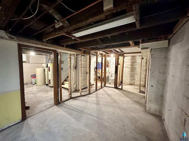 210 160th Ave, Edgerton, MN 56156 - view of unfinished below grade area