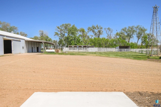 47138 293rd St, Beresford, SD 57004 - view of yard featuring an exterior structure and an outdoor structure